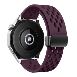 Silicone Strap For Xiaomi Watch 5 Smart Watch Band Soft Rubber Bracelet Magnetic Buckle Band