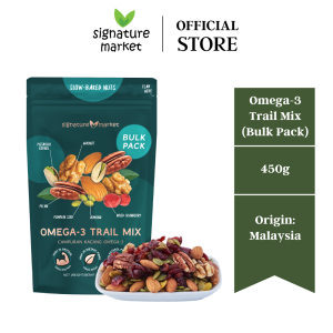 Signature Market Omega-3 Trail Mix (Bulk Pack)(450g)