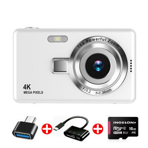 Retro CCD Digital Camera High Pixel Digital Mini Camera 4K HD 1080P Portable Travel Pocket Camera CCD