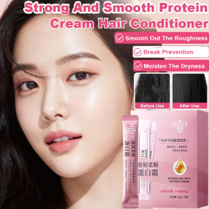 Protein Cream Conditioner Moisture Smooth Shiny Repair Damage Hair Conditioner Conditioning Hair Mask 强韧柔顺蛋白霜护发素
