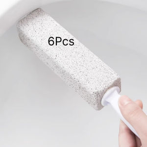 1Pcs Toilet Cleaner Pumice Stone Stick Heavy Duty Bathroom Cleaning Brush Remove Yellow Stains Rust Dirt Pumice Stone Toilet Bowl Cleaner Natural Stone Scrubber Bathroom Deep Cleaning Tool For Home