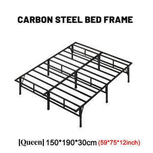 Single Bed Frame 30cm/12inch Under bed storage Thickened steel Tool-free installation COD