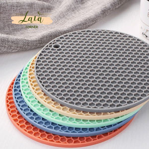 Lót Nồi Silicon Chống Trơn Trượt Đa Năng Hình Tròn