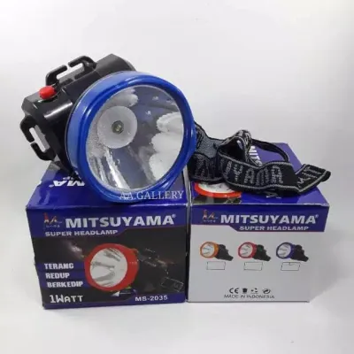 BEST PROMO Senter Kepala LED Berkualitas Terbaik Mitsuyama MS-2035