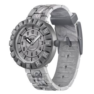 Flik Flak Lunar Brick (FCSP134) Grey Silicone Kids Watch