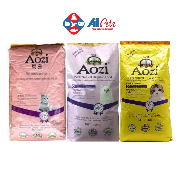 aozi-organic-dry-cat-food-10kg-for-and-kitten-lazada-ph