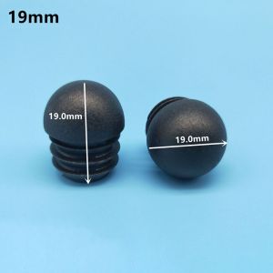 USECOAT Plastic Spherical Black Furniture Accessories Non Slip Plugs Floor Protector Dust Cover Chair Leg Caps