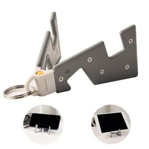 ANQII แบบพับได้ ที่วางโทรศัพท์มือถือ แบบพกพา ขนาดมินิ ขาตั้งโต๊ะ สร้างสรรค์ หลายฟังก์ชัน ที่วางแท็บเล็ต แบบสากล