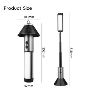 Magic Pocket Outdoor Retractable Lamp Extra-long Battery Multifunctional Retractable Light Atmosphere Light Tent Light