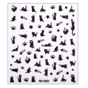 Bowknot Nail Art Stickers DecalsNail Supplies Adhesive Nail Decals Nail Art Designs Stickers Manicure Accessories