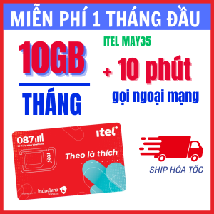 ( FREE 1 THÁNG ) Sim Vinaphone 4G Itel Vào Mạng Nghe Gọi Thả Ga Không Mất Phí Gia Hạn Chỉ Từ 35k/Tháng MAY35 MAY69S MAY79 MAY89S . FREESHIP - CHƯA KÍCH HOẠT