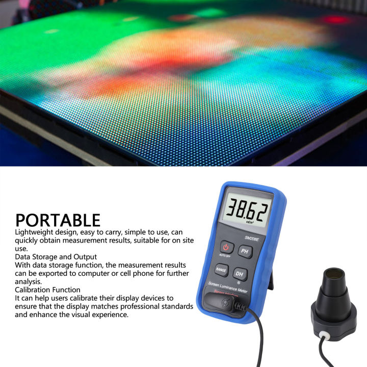 Handheld Digital for Measuring Ultraviolets Light Screen Brightness ...