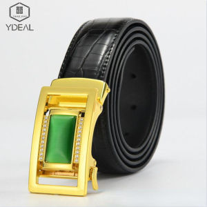 Belt For Men New Fashion Men Belt Mens PU Leather Belt 3.5cm Business Casual Automatic Buckle Belts for Men Man 110-125cm