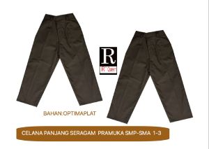 Celana panjang pramuka SMP-SMA 1-3
