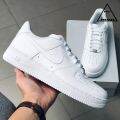 Giày Nike AF1 Chính Hãng -SIMPLE SNEAKER-  Nike Air Force 1 All White Giày Sneaker Thể Thao Nike Màu Trắng 315122-111. 