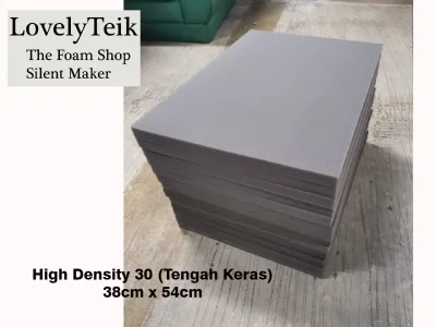 Solid 100% Made In Msia Soundproof Foam/Sound Proofing Foam/Soundproofing Foam/Acoustic Foam/Kalis Bunyi Span/Akustik Span/Akustik Foam/Serap Bunyi Busa - Cheap & Dense Quality