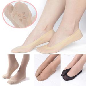 Women Cotton Antiskid Lace Invisible Liner Low Cut Ice Short Stocking Boat Socks