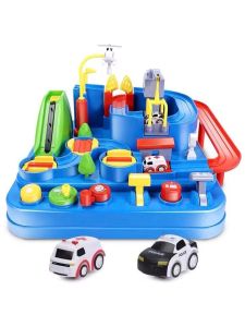 TWH Mainan Anak Car Adventure Brain Game Parking Lot Car Track Big Car Adventure Mainan Edukasi Parkir Mobil Anak TERMURAH