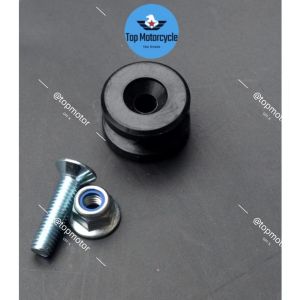 TopMotor Universal Bush for Aluminum Box Side Box Top Box Buckle Holder Pad Side Box Base Plate Bush Bracket Screw Universal Base Plate Bush