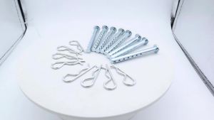 472795 014973472795 Clevis Pin with R- Clip (1/4 inch X 2-1/2 inches) (8 Sets)