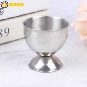 【N2HAO】 Stainless Steel Boiled Egg Cups Stand Rack Eggs Holder Egg Holder Cooking Tool