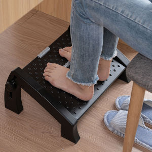 Office Foot Rest Under Desk Height Adjustable Ergonomic Tilted Foot Stool