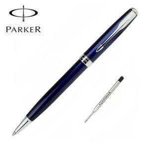Parker Sonnet Ballpoint Pen Twist Mechanism Medium Standard Point with Gift Box (Free carving)