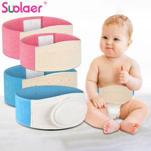 Suolaer 1-2 miếng dán hỗ trợ rốn Đai Thoát vị bẹn cho trẻ sơ sinh lỗ rốn trẻ sơ sinh điều trị với 3 miếng đệm thoát vị cho trẻ sơ sinh em bé trẻ em 0-1 tuổi