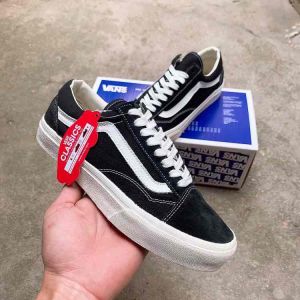 [Hoàn Tiền 15%]Giày thể thao v.ans vault đen loại 1.Tặng billtấthộpdây