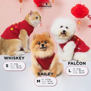 POMAPOO - Baju Kucing dan Baju Anjing Year Of Snake Tank