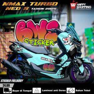 COD Sticker Decal Full Body Nmax Neo S Nmax Turbo Tahun 2024 2025 Sticker Full Body Nmax Neo S Turbo Gambar Kenblock Racing Nmax Neo S Turbo Motif Kenblock Racing SR 24.09