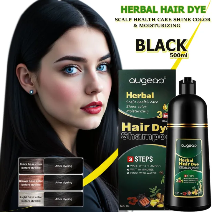AUGEAS%20500ml%20Original%20Hair%20Dye%20Shampoo%20C2%20Drak%20Brown%20Hair%20Color%20Organic%20Women%20&%20Men%20FDA%20approved%20-%20Image%202