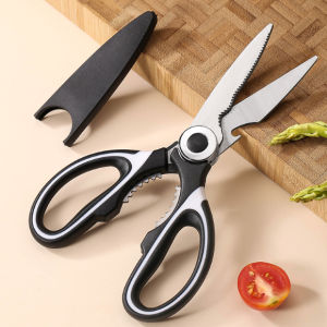 Gratis Semua - Gunting Dapur Serbaguna / Gunting Ikan Ayam Daging / Gunting Pembuka Walnut&Tutupan Botol / Gunting Stainless Steel