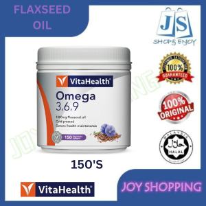 VitaHealth Omega 369 30S / 150S [ SUPPLEMENT FOR HEART AND SKIN ]  [ EXP DATE : 15/1/2027 ]