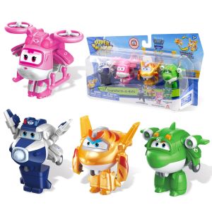 2026 Super Wings 14-Pack Transforming Toys 2 inch Airplane Collector Character Toy with DinosaurCollectible Action Figure with