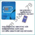 Sim du lịch thái lan không giới hạn data 8 ngày _Sim Store 79. 