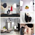 150W 5600K With Tripod Dimming Video Light Photo Studio Live Fill Light Professional Photographic Equipment with Control. 