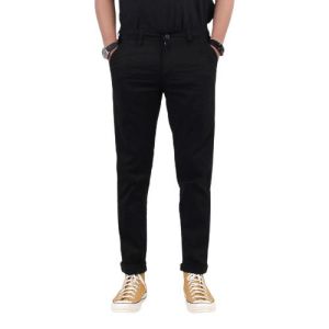 Celana Chino Chinos Panjang Slimfit Pria/Cowok Pensil - Krem(Cream)/Abu(Grey)/Hitam(Black)