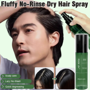 Free Wash Fluffy Water Spray Dry Hair Spray Anti-frizz Flat Head Fluffy Liquid Fluffy Hair Oil-Removing Wash-Free Dry Spray 免洗蓬松喷雾