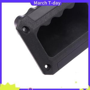 March ด้ามจับด้านข้างลำโพงพลาสติกสีดำ1ชิ้นสำหรับตู้ลำโพงเคสเครื่องขยายเสียงสำหรับเปลี่ยนกีตาร์มือจับด้านข้างทนทาน