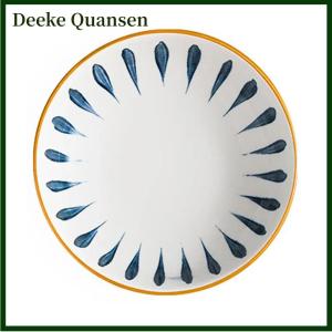 Deeke Nhà bếp món ăn gốm các loại gia vị Mini tấm nhúng nước sốt giấm Bát Nhật Bản sáng tạo bộ đồ ăn nhà món ăn tối tấm