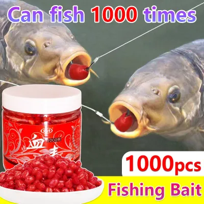 🐟Can capture 1000 times🐟Fishing Bait 1000pcs bait for fishingRed worm liquid+musk wineHigh animal proteina bottle of fishing a variety of fishlures baits fishing lures and baits for tilapia Fishing Lure EarthWorm Red Baitslure for fishing