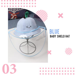❤️ Baby Mask Baby Shield! Baby Hat with Shield [ All Ready Stock ]❤️