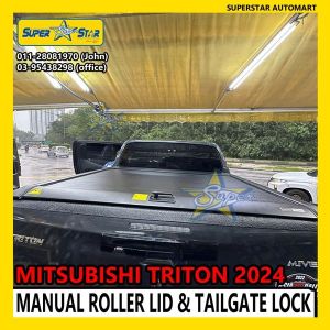MITSUBISHI TRITON 2016-2024 MANUAL ROLLER SHUTTER / ROLLER LID