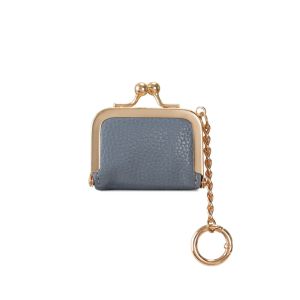 FANI Multicolored Kiss Lock Coin Purse Mini With Keychain Leather Jewelry Bag Elegant Wallet Small Item Bag Woman Girl