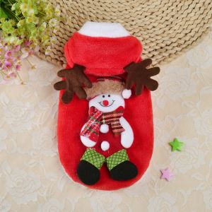 PETPARADIS Snowman Santa Claus Fleece Christmas Hoodies For Small Dogs Cats Pet Supplies Pet Clothing Dog Costume Dog Jumpsuits Dog Clothes