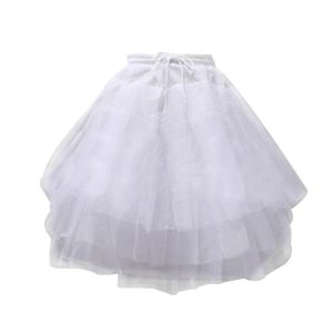 JUNOTERNEY Ngắn Váy lót Không có vòng Lolita Váy lót Crinoline Thời trang Thoáng khí Váy lót dạ hội Phụ Nữ Cô Gái