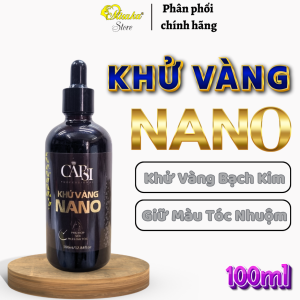 Khử Vàng Tóc NANO Cao Cấp ( 100ml Đậm Đặc ) Khử Vàng Tóc Bạch Kim Giữ Màu Tóc Nhuộm.