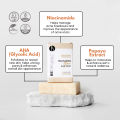 Be Organic Niacinamide + AHA Glow Soap For Brightening 110g. 