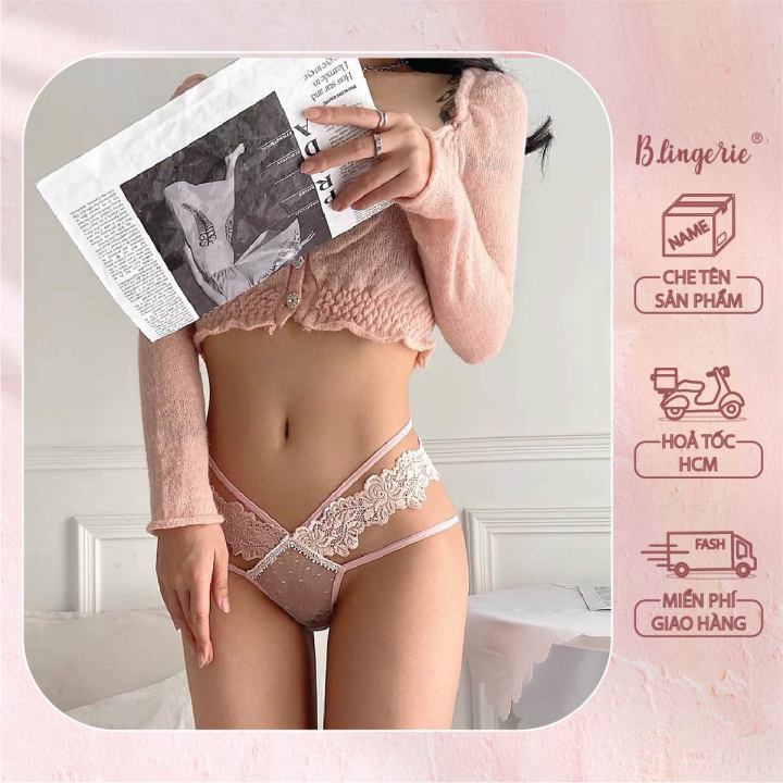 Quần Lót Ren Dây Thiết Kế Mới - B.Lingerie
